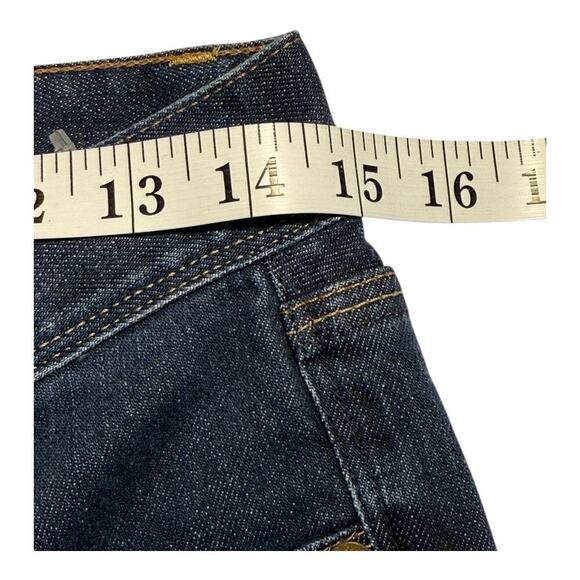 Madewell Women's Dark Wash Straight Leg Jeans Size 4 (27) Blue‎ Denim - Picture 5 of 6